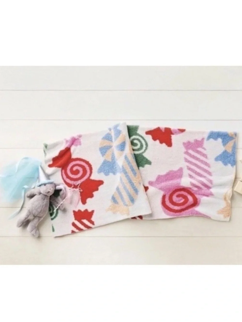 Pillowfort Candy Print Kids Blanket